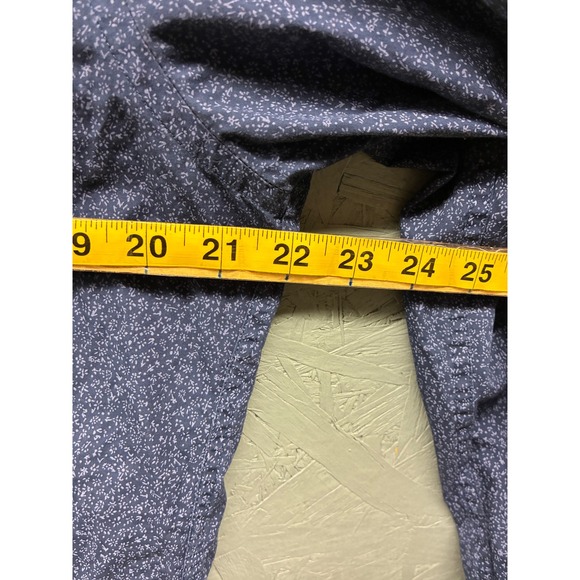 Brooks Brothers Regent Floral Button-Down Shirt Men's Medium 100% Cotton Blue - Picture 6 of 9